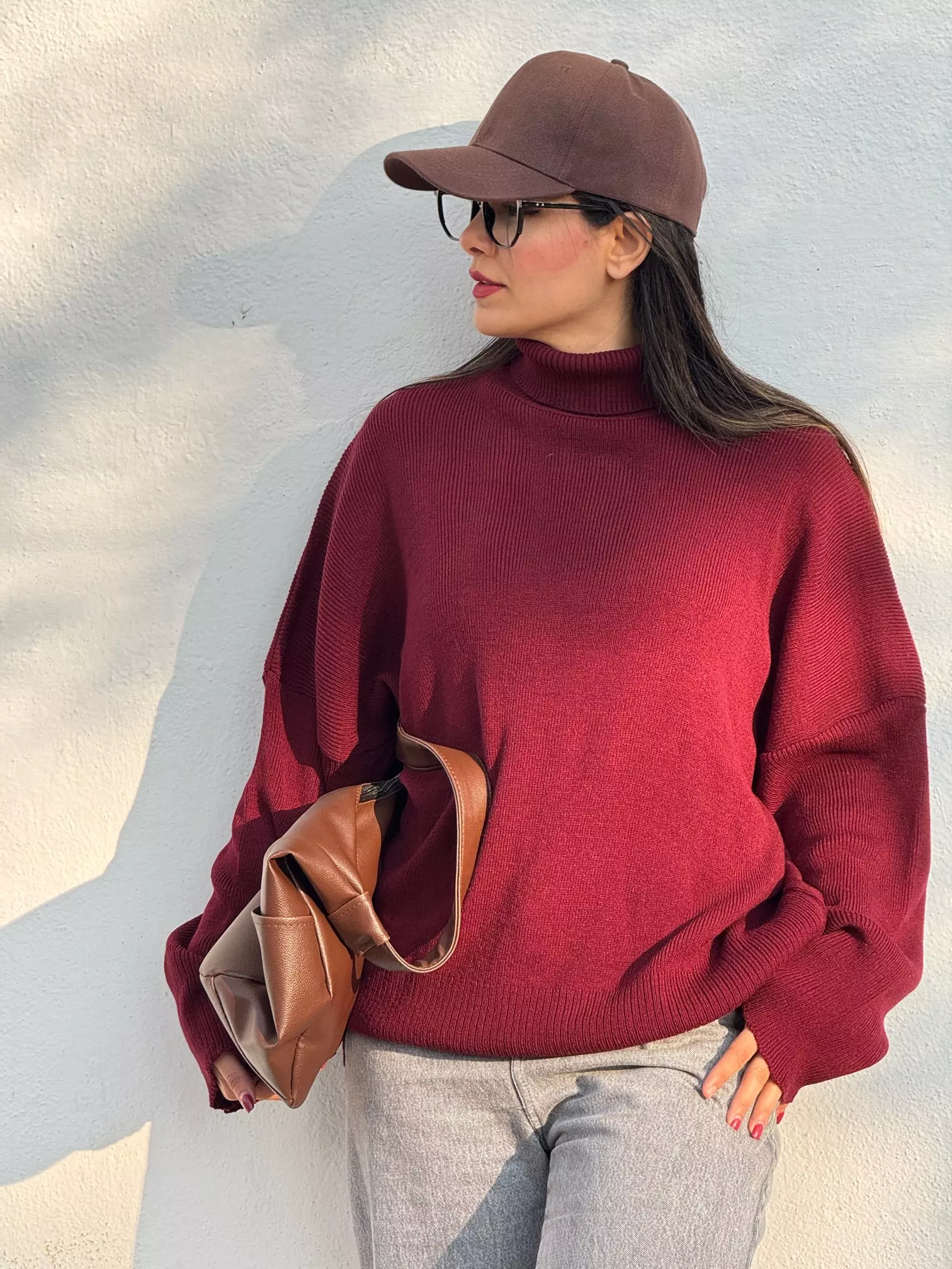 بافت یقه اسکی جورجینا